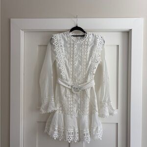 ASOS White Lace Mini Dress